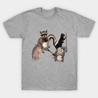 The Roadkill Rebels - Animals playing Instruments T-Shirt